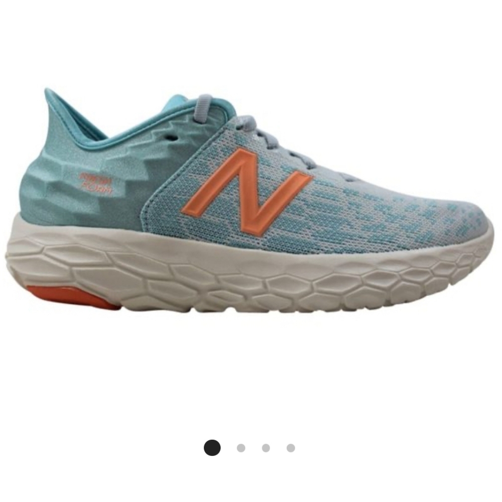 New Balance Fresh Foam V2 Blue/Orange-White Sneaker/Running Shoe